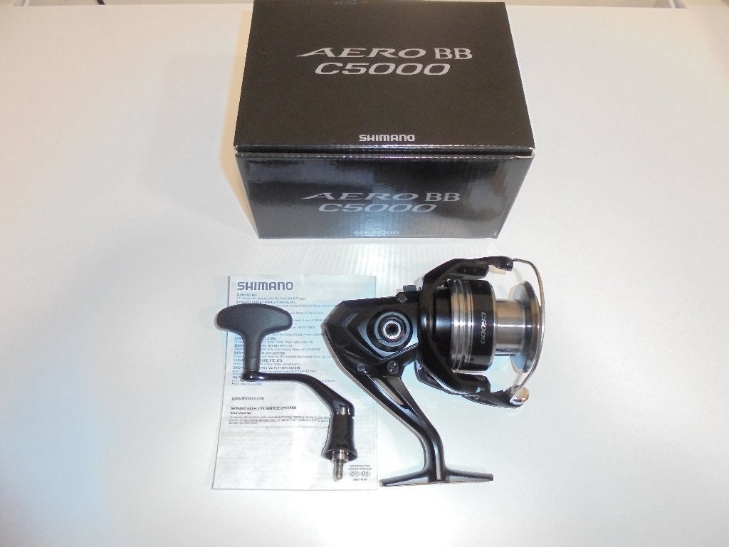 Shimano Aero BB C5000 Molen Spinning Nieuw., Ophalen of Verzenden, Nieuw, Molen