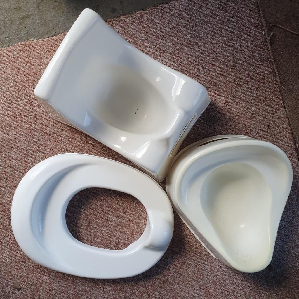 Gratis kinderpotjes en toiletbrilverkleiner, Kinderen en Baby's, Badjes en Verzorging, Ophalen, Gebruikt, Overige typen, Overige merken