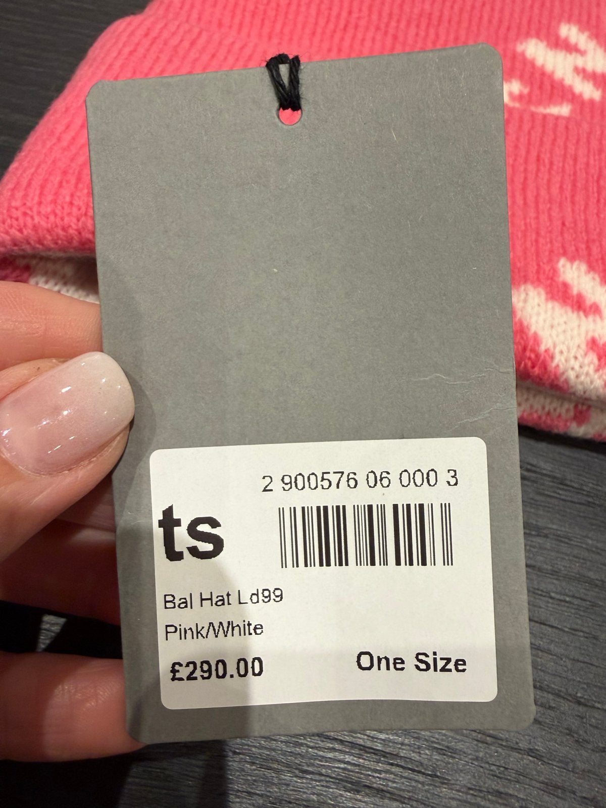 Balenciaga Roze Beanie - Nieuw met kaartjes, Kleding | Dames, Ophalen of Verzenden, Nieuw, One size fits all, Hoed