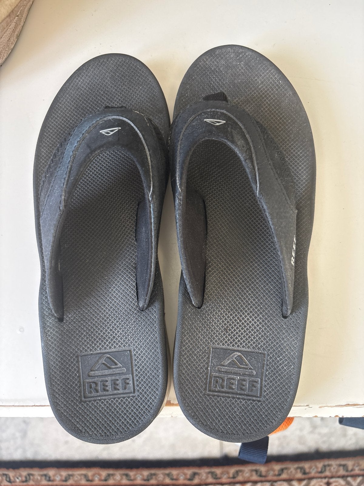 Reef slippers maat 35, Kleding | Dames, Schoenen, Ophalen of Verzenden, Zwart, Slippers