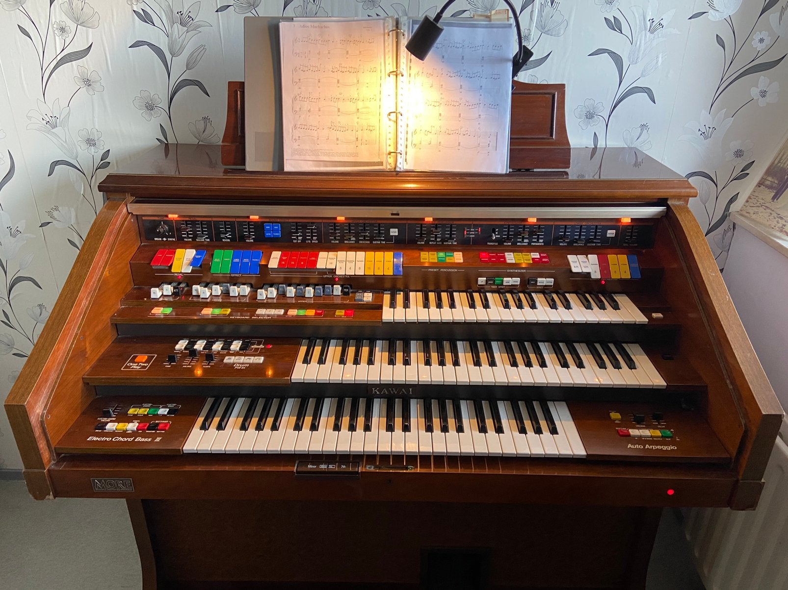 Kawai DX900 3 Manual met synthesizer met lesley, Ophalen, Zo goed als nieuw, 2 klavieren, Orgel