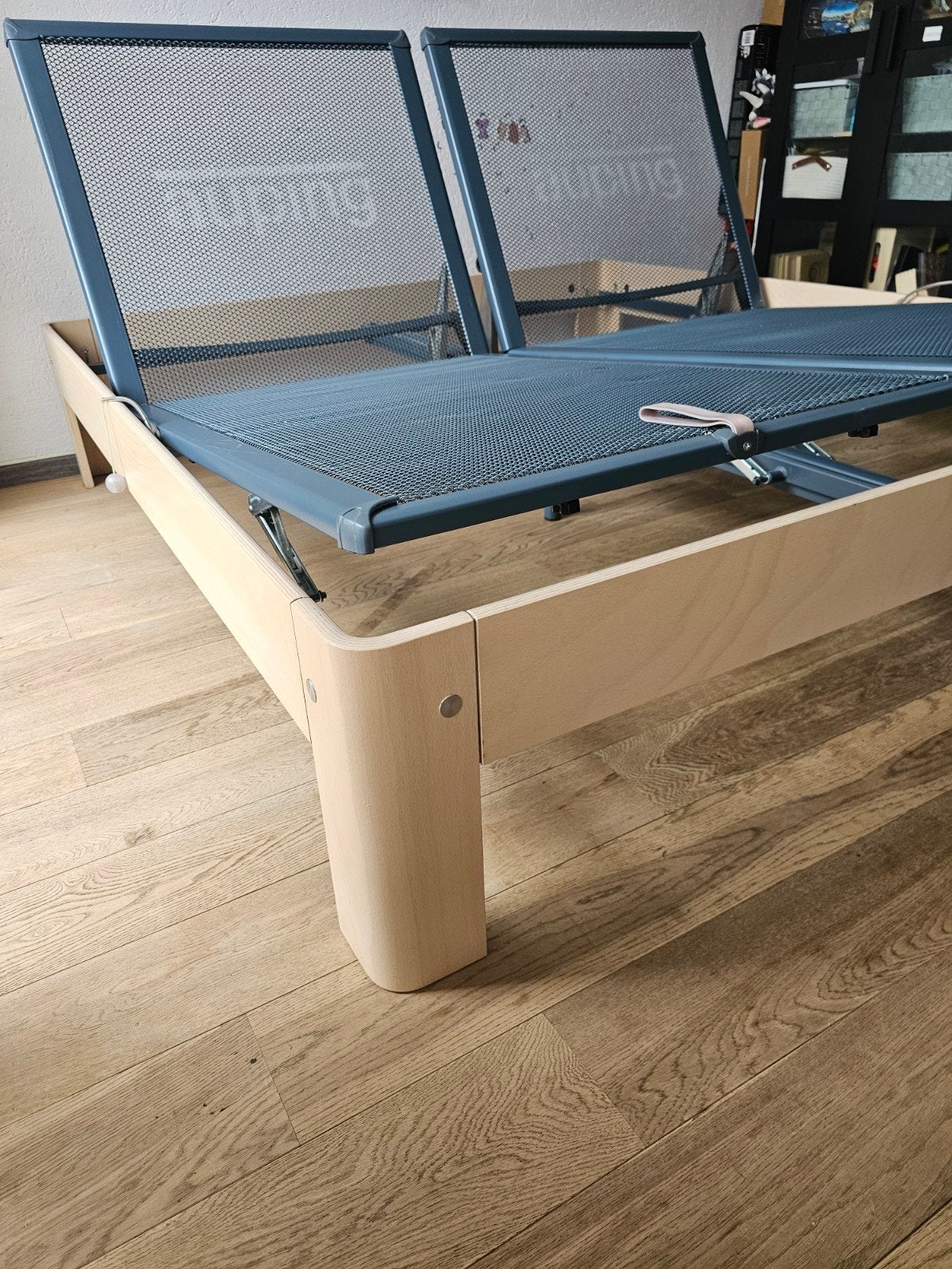 Auping auronde hoog model.Zo Goed Als Nieuw.180x200.Verst., Ophalen, Verstelbaar, Overige kleuren, Tweepersoons