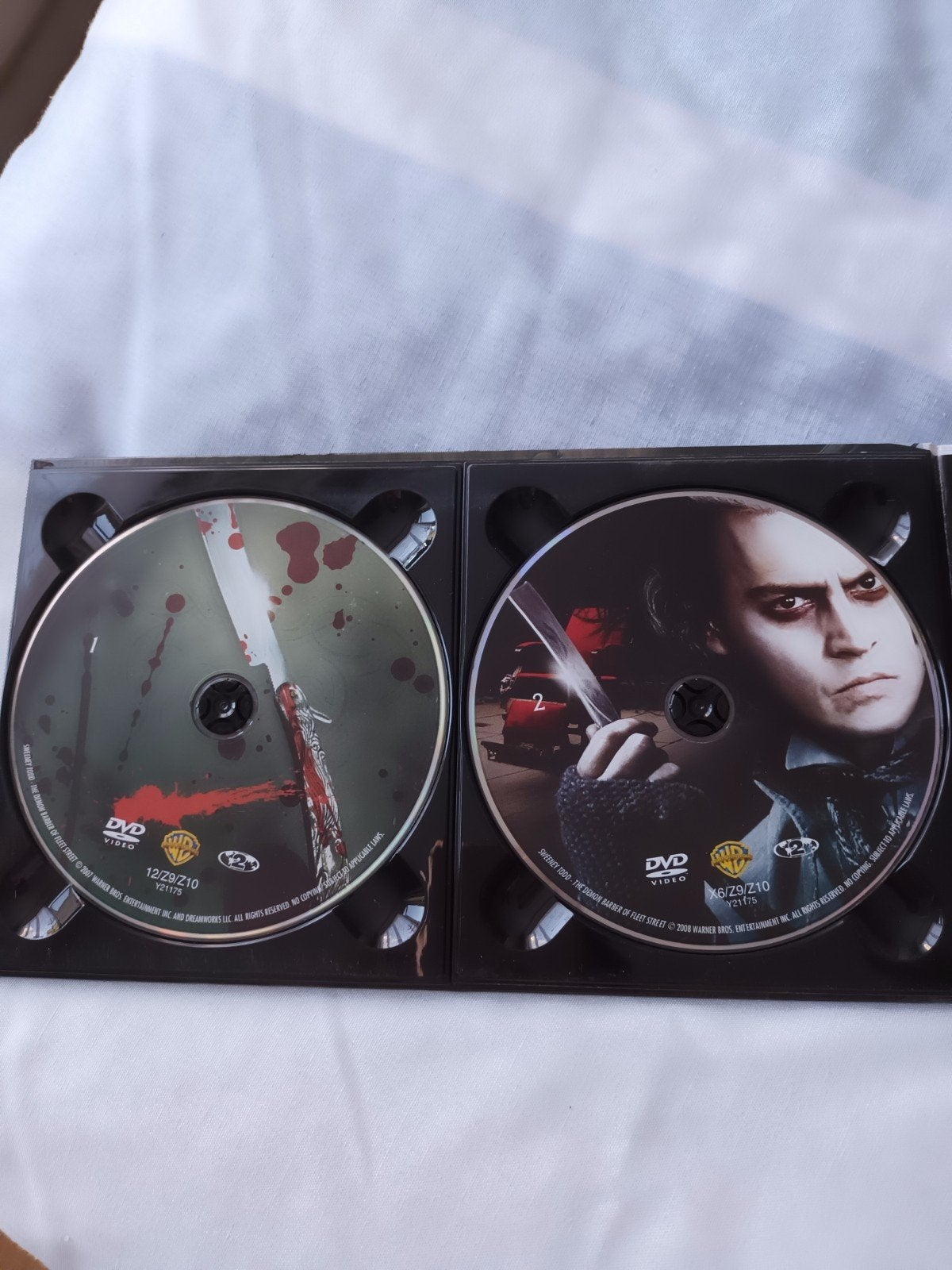 Collecter's edition Sweeney Todd, Cd's en Dvd's, Ophalen of Verzenden, Zo goed als nieuw, Overige formaten