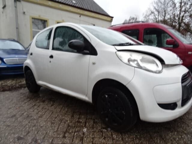 Citroen C1 bj 2010 1KRB52  5 deurs wit voor demontage., Gebruikt, -, Ophalen of Verzenden, -