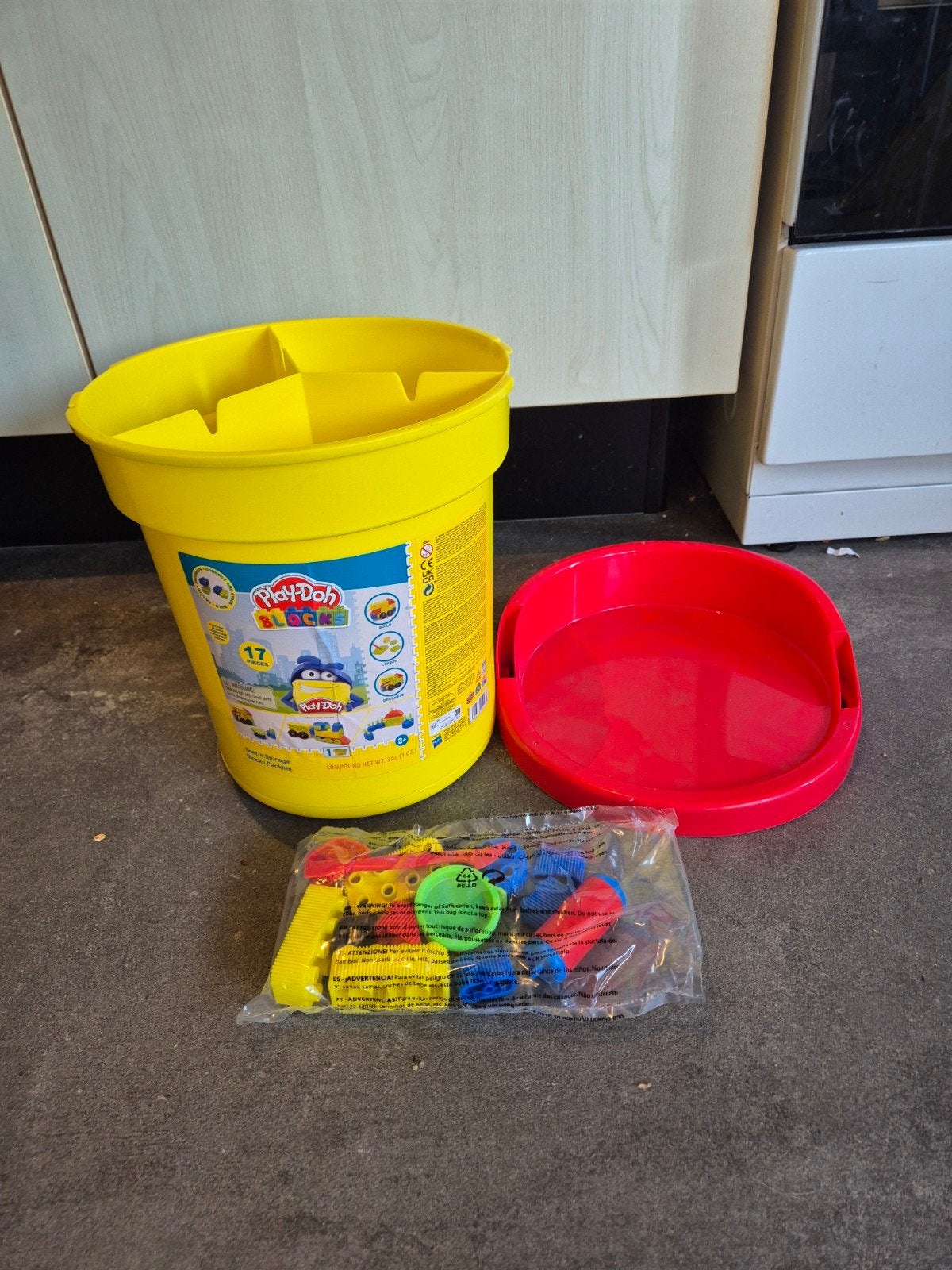 Play-Doh Blocks speelset met accessoires, Ophalen, Jongen of Meisje