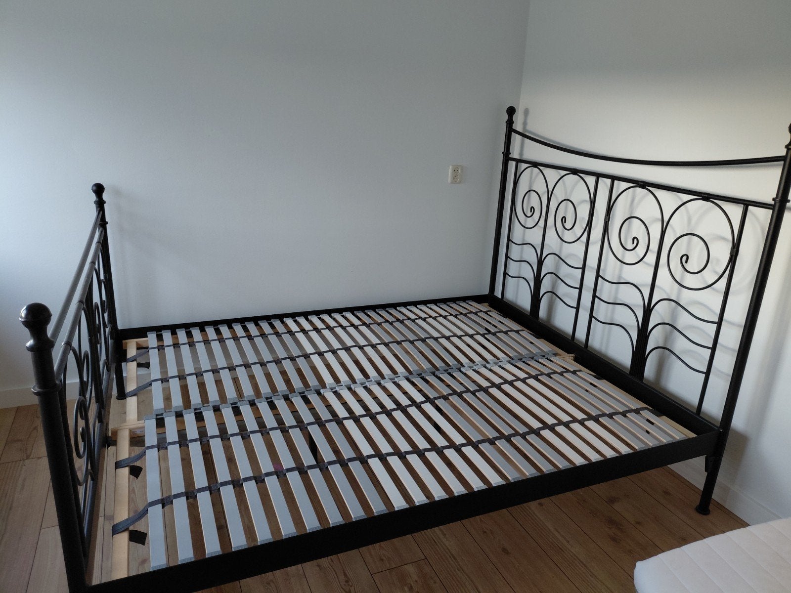 2persoons bed, Ophalen, Tweepersoons, Zo goed als nieuw, 160 cm