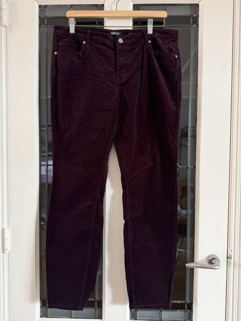 Buffalo Corduroy Skinny Broek – Maat 14, Ophalen, Overige kleuren, Maat 42/44 (L), Nieuw