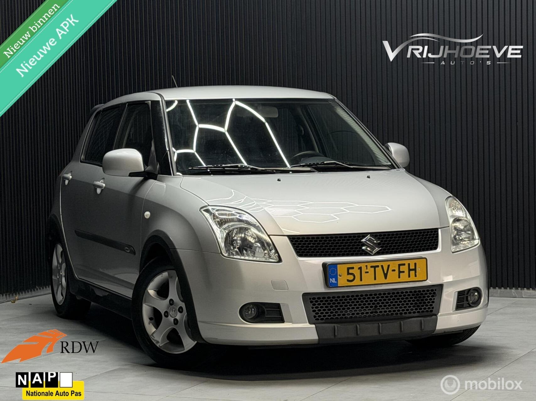 Suzuki Swift 1.3 Shogun|NIEUW APK|NAP|AIRCO|ELEKRAMEN, Auto's, Voorwielaandrijving, 965 kg, 400 kg, Swift