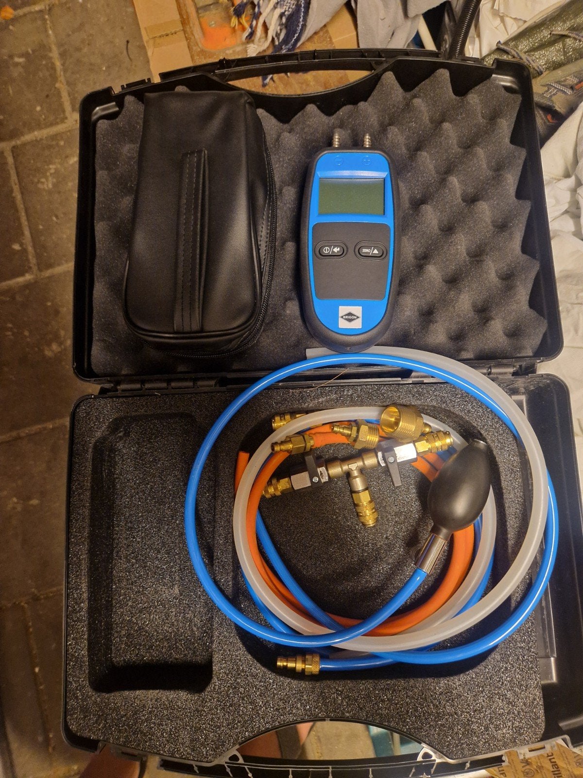 Brigon 3200 Drukmeetapparaat met toebehoren, Ophalen, Nieuw