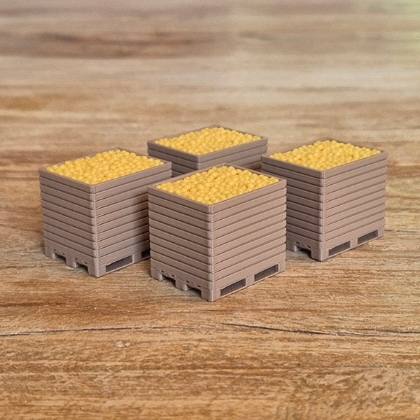 Aardappelkist – 1-50 (Set van 4), Ophalen of Verzenden, Nieuw, Bus of Vrachtwagen, Tekno
