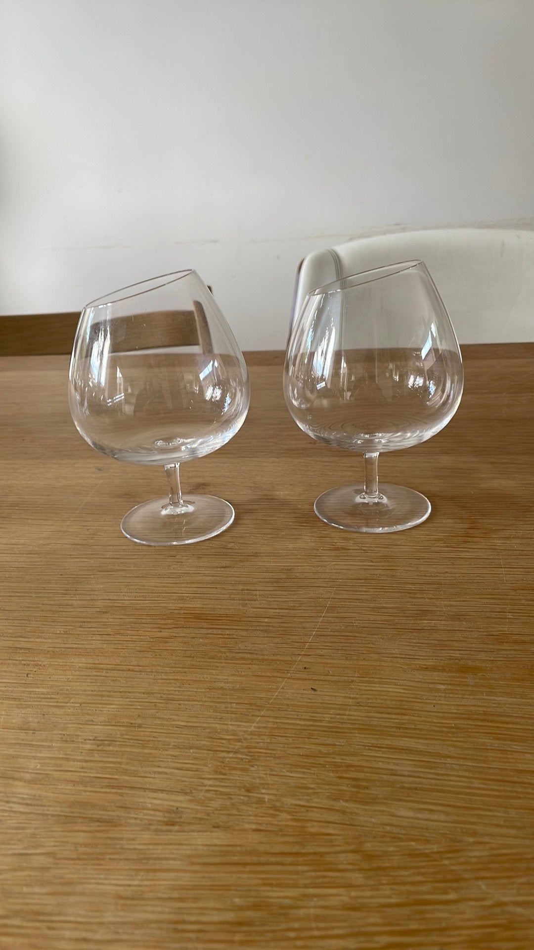 Eva Solo cognac glas 48cl, 2 stuks, Ophalen, Zo goed als nieuw, Borrel- of Shotglas