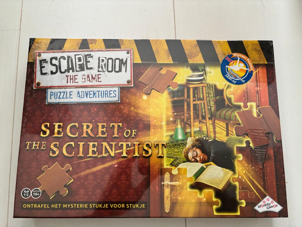 Escape Room: The Game Puzzle Adventures, Hobby en Vrije tijd, Gezelschapsspellen | Bordspellen, Een of twee spelers, Ophalen, Nieuw