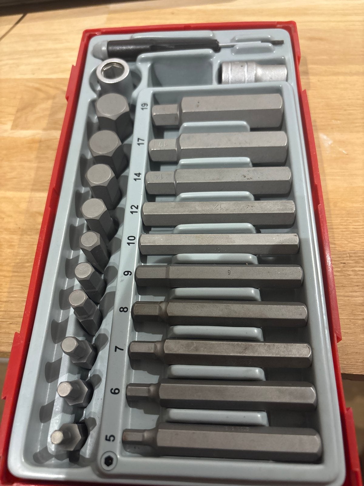 Tengtools Modulaire Inbusset 1/2 inch opname, Doe-het-zelf en Verbouw, Gereedschap | Handgereedschap, Gebruikt, Inbusset, Overige merken