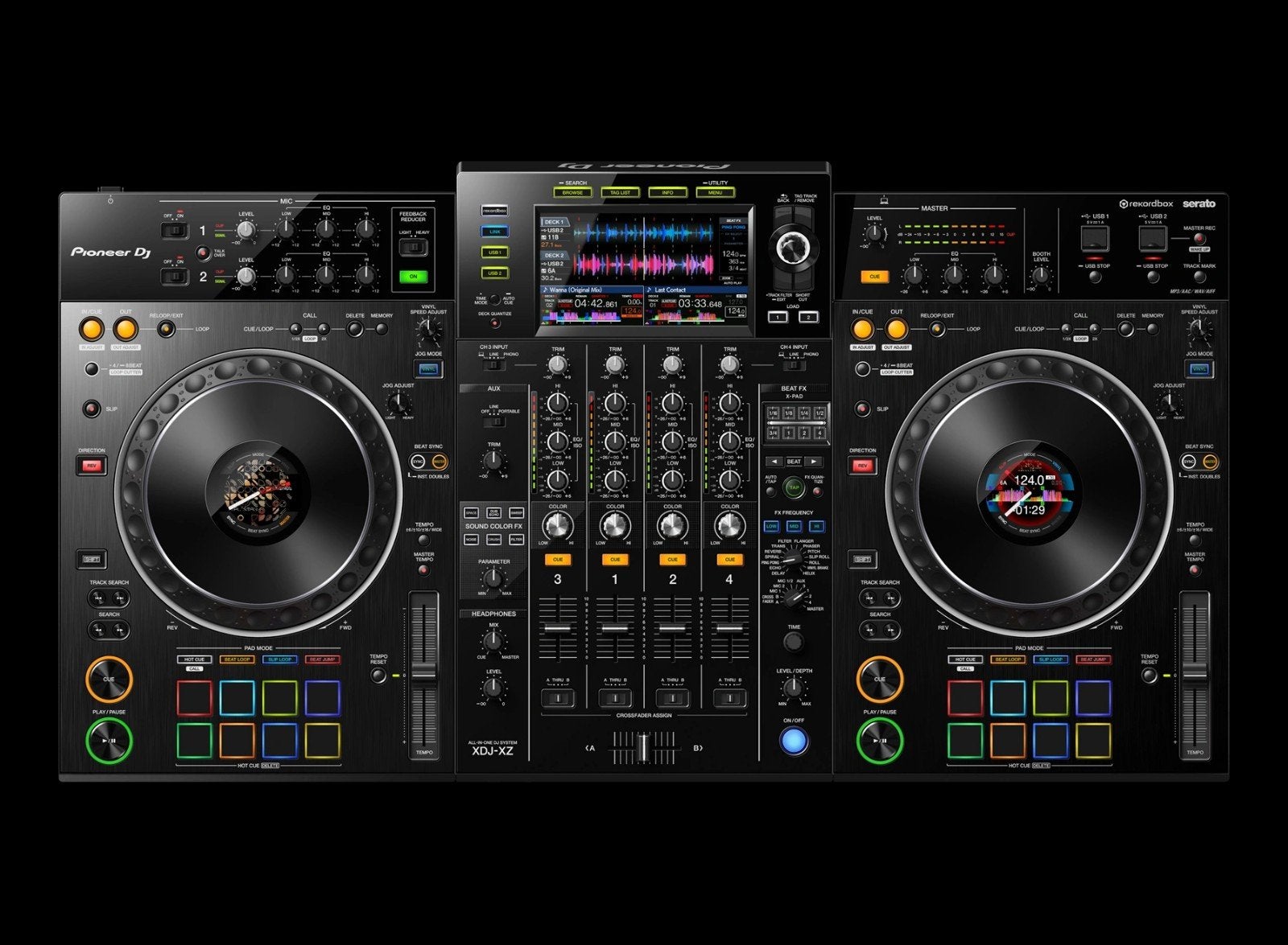 Pioneer XDJ-XZ DJ-controller met draagtas, Muziek en Instrumenten, Dj-sets en Draaitafels, Ophalen of Verzenden, Zo goed als nieuw