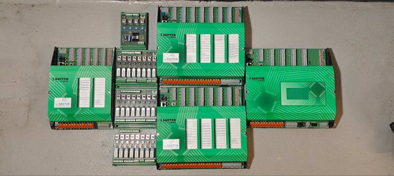 Sauter EY-RC 220 en EY-RC 210 Regelaars met modules, Ophalen of Verzenden, Nieuw, Overige merken, Installatieautomaat