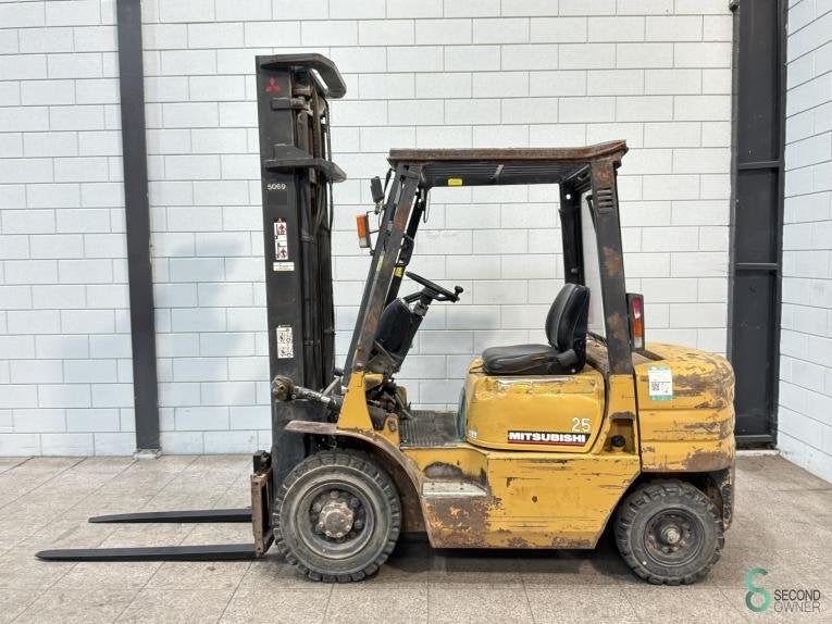 Heftrucks Diesel Mitsubishi FD 25 K 2000, 2000 tot 3000 kg, Diesel, Heftruck, Mitsubishi
