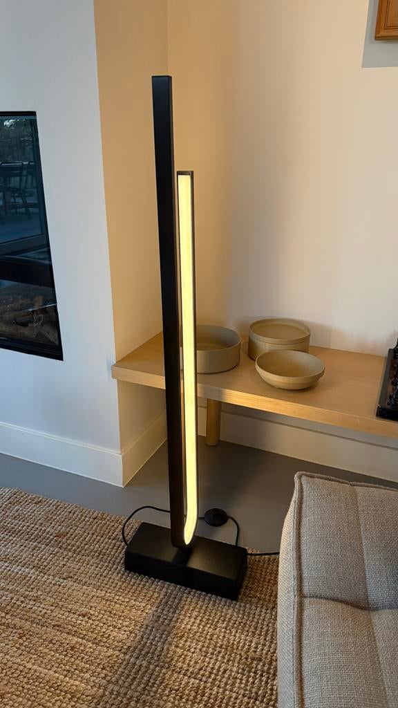 Nieuwe Ikea PILSKOTT staande led-lamp, smart zwart, Ophalen, Nieuw, Metaal, 150 tot 200 cm