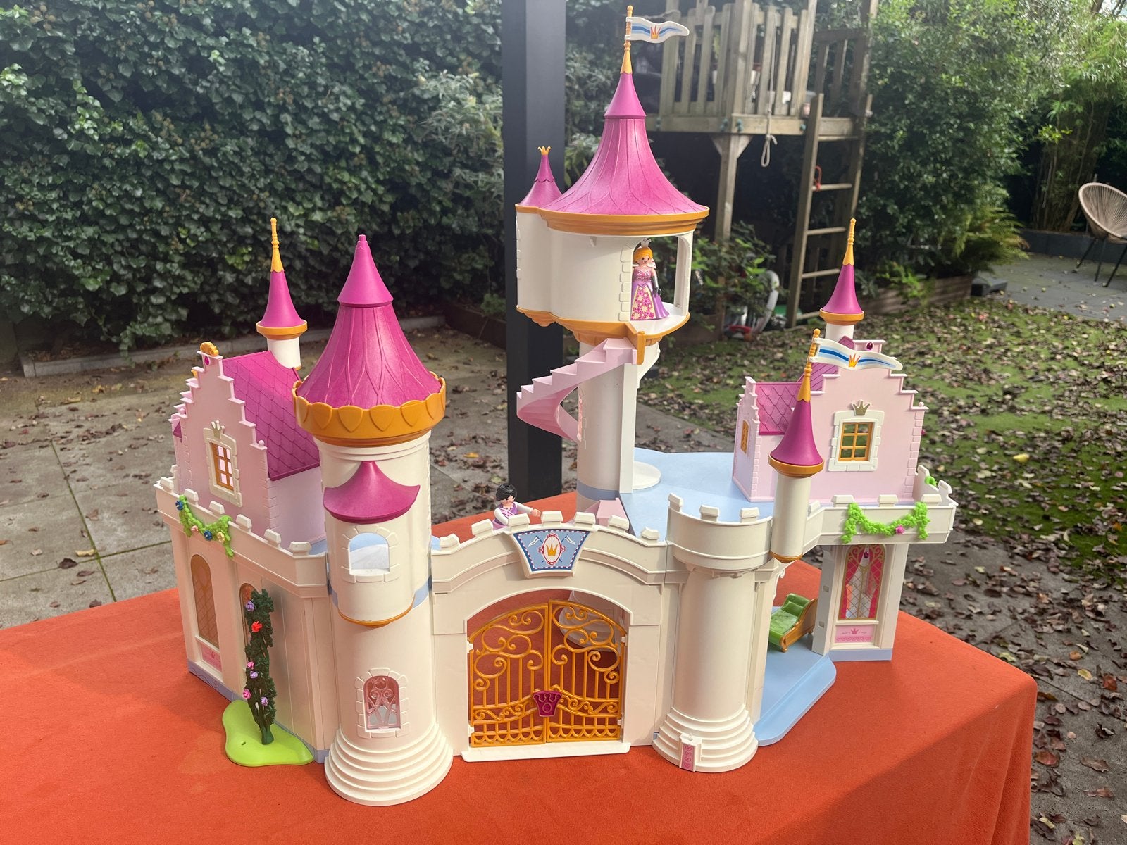 Groot Playmobil Prinsessenkasteel met enkele accessoires