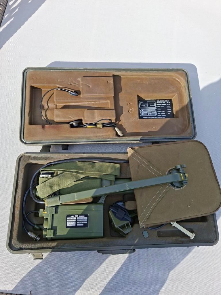 militaire metaaldetector leger willys nekaf daf ya reo m35, Ophalen of Verzenden, Landmacht, Nederland