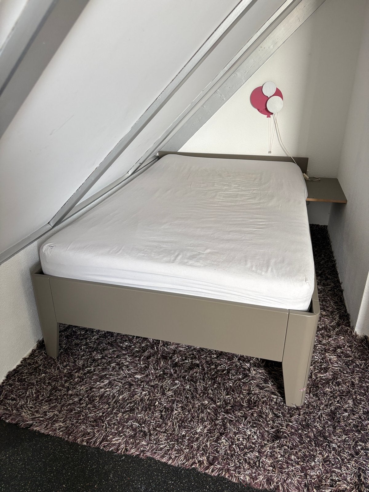 Auping Auronde 120x200cm eenpersoonsbed met lattenbodem, Huis en Inrichting, Ophalen, Verstelbaar, Zo goed als nieuw, 120 cm