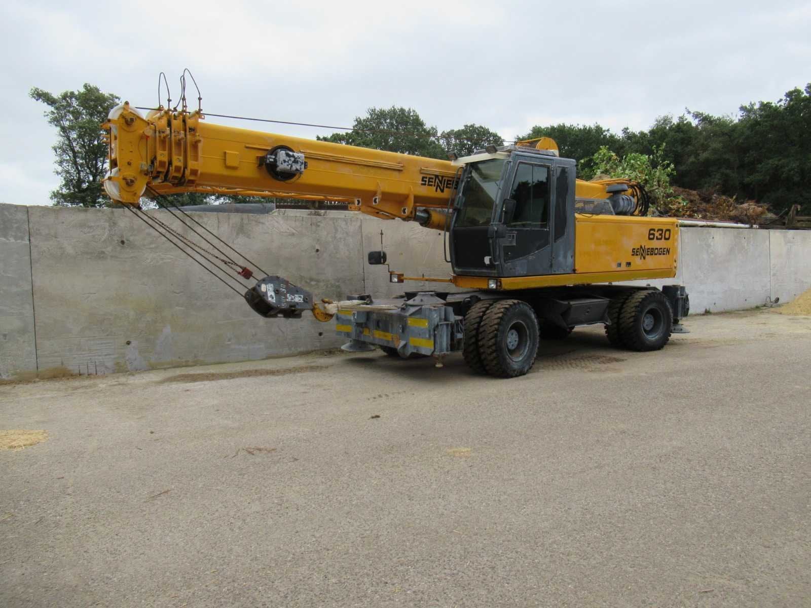 2007 Sennebogen 630 Mobiele Ruwterrein Telescoopkraan, Kraan