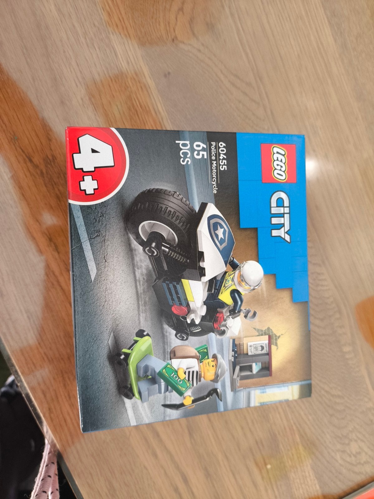 Lego City 60455 Politie Motorfiets - Nieuw in doos, City, Lego, Nieuw, Ophalen of Verzenden