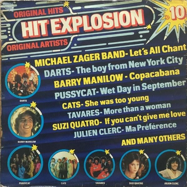 LP - Various ‎– Hit Explosion 10, Cd's en Dvd's, Vinyl | Verzamelalbums, Gebruikt, Ophalen of Verzenden, Pop, 12 inch