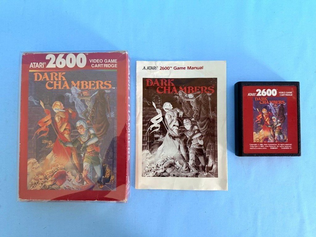 Dark Chambers (Atari 2600), Gebruikt, 1 speler, Ophalen of Verzenden, Atari 2600