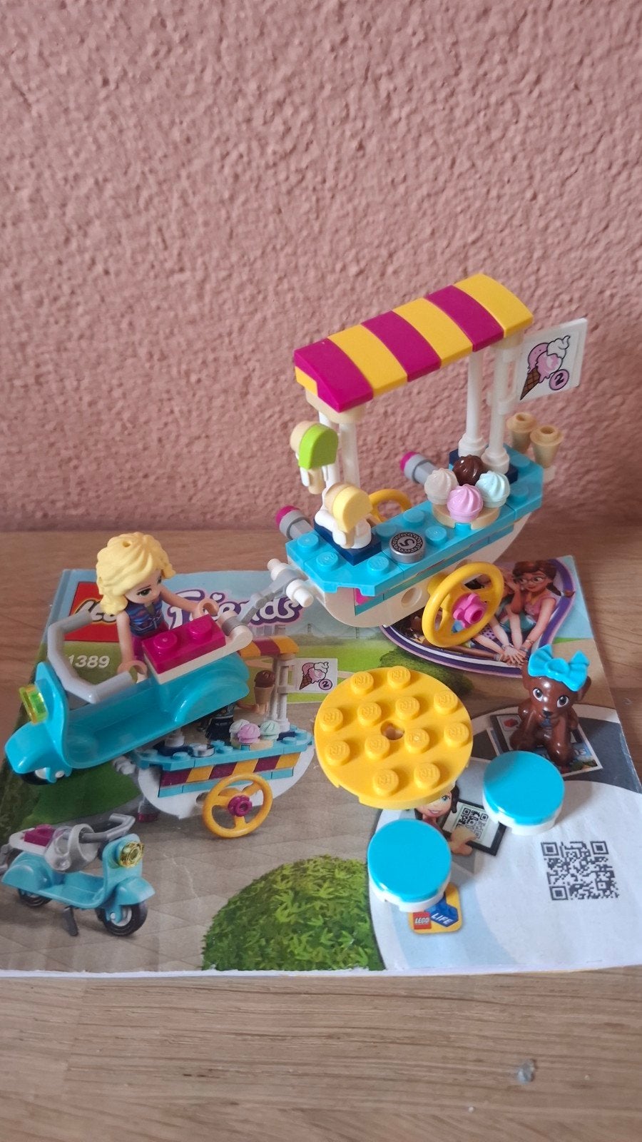 Lego Friends 41389 IJskar, Ophalen, Gebruikt