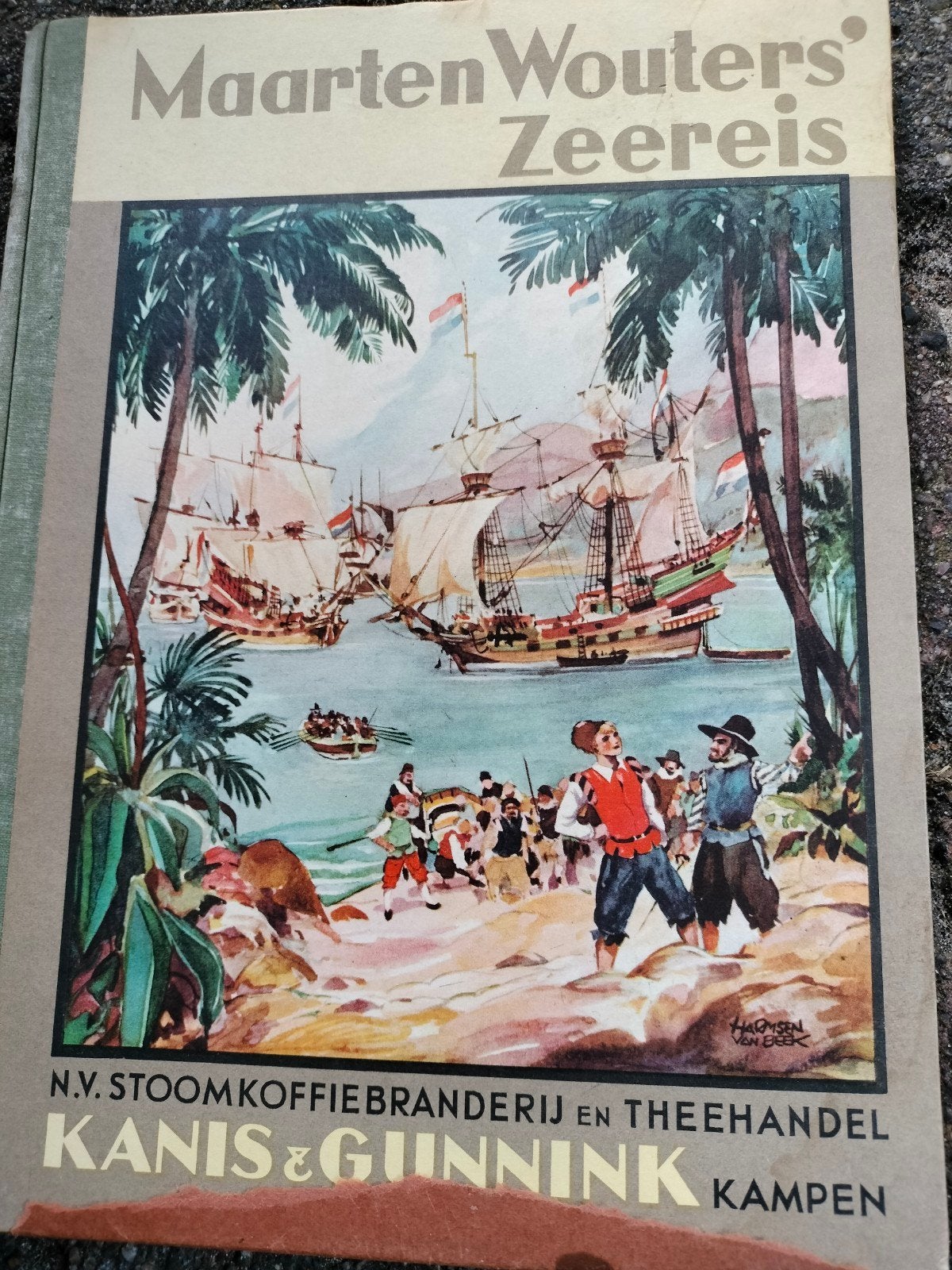 Maarten Wouters' Zeereis - Kanis & Gunnink, Ophalen