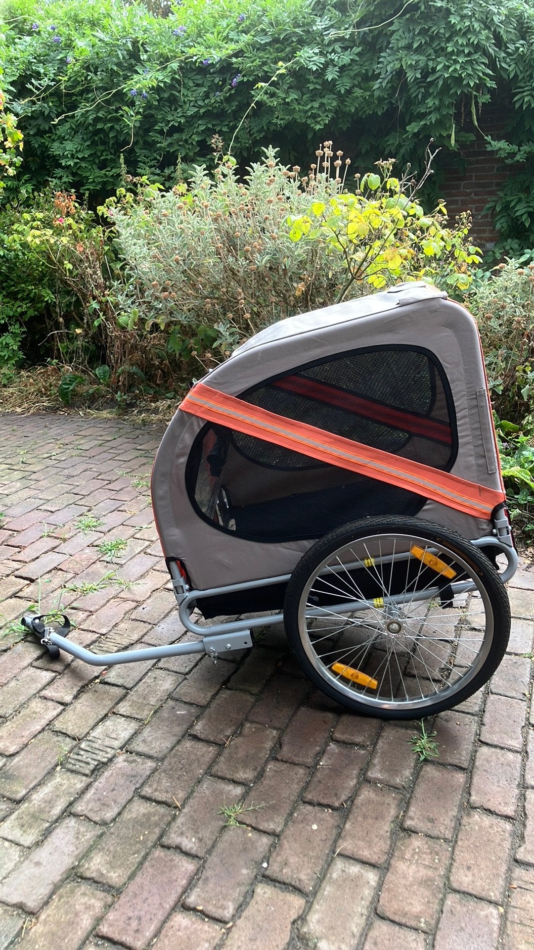 Fietskar voor hond, Ophalen, Opvouwbaar, 20 tot 40 kg, Zo goed als nieuw