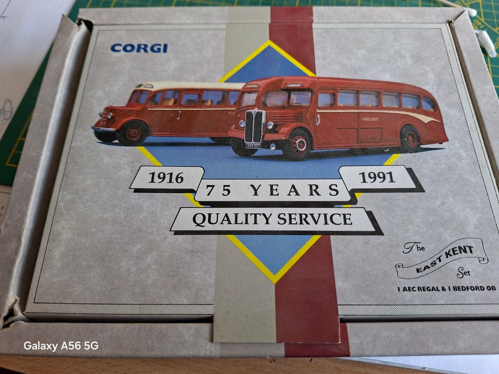 Corgi East Kent Set - Limited Edition Bussen, Ophalen of Verzenden, Zo goed als nieuw