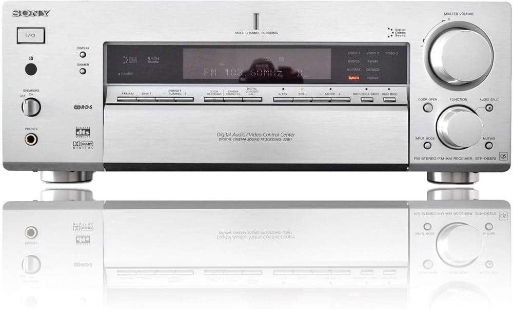 Sony STR-DB870 Digital AV Control Center Receiver, Ophalen, Gebruikt, 60 tot 120 watt, Sony