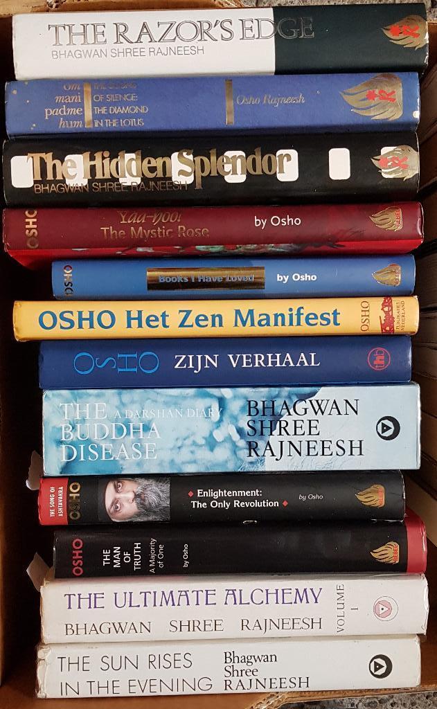 24 x Osho Bhagwan Shree Rajneesh Esoterie en spiritualiteit, Spiritualiteit algemeen, Osho, Instructieboek, Ophalen