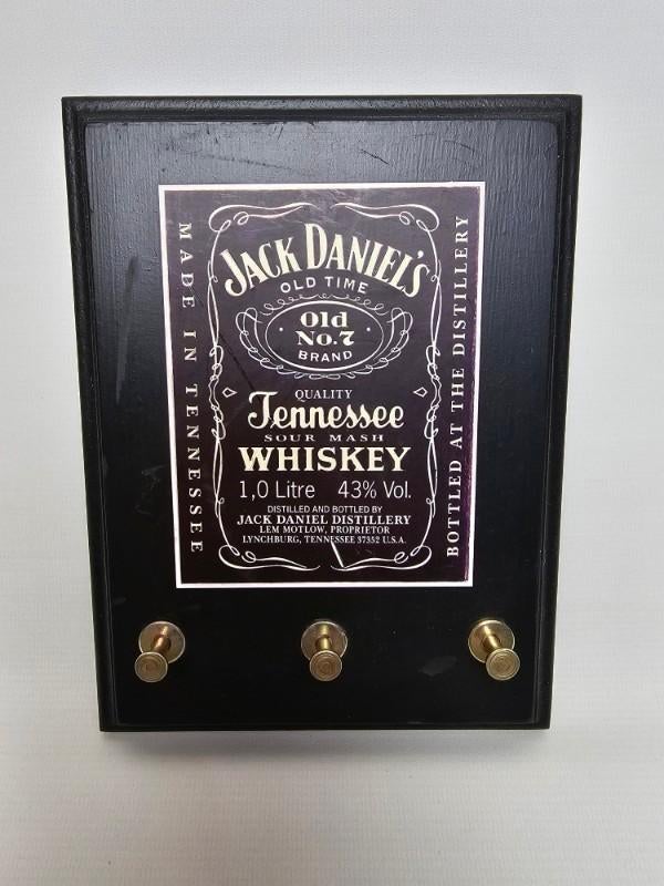 # Jack daniel's houten sleutel wandbord leuk voor je mancave, Ophalen of Verzenden, Gebruikt, Gebruiksvoorwerp
