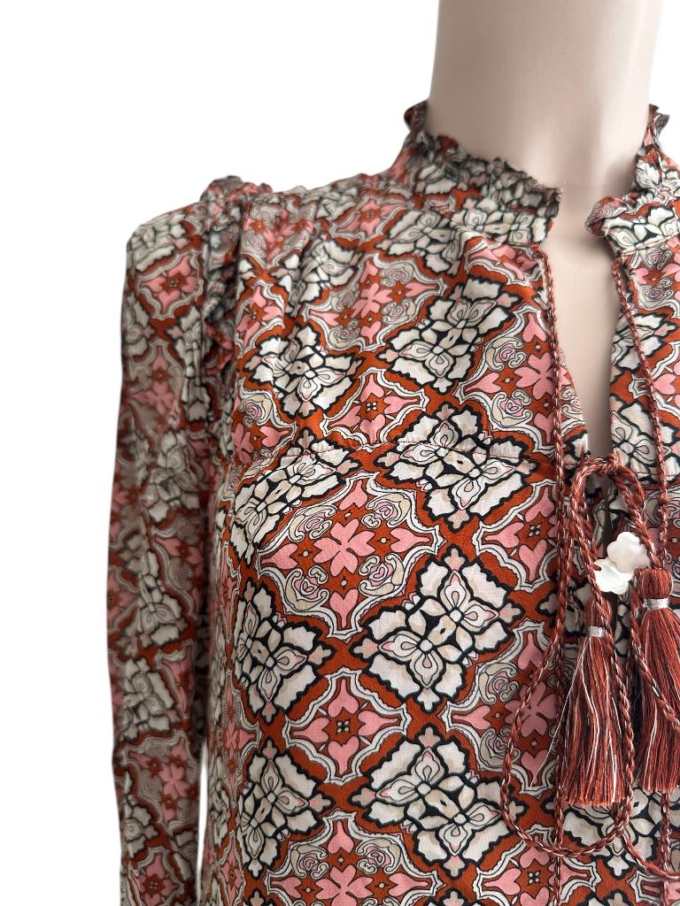 Moliin jurk S, Kleding | Dames, Jurken, Ophalen of Verzenden, Zo goed als nieuw, Rood, Onder de knie