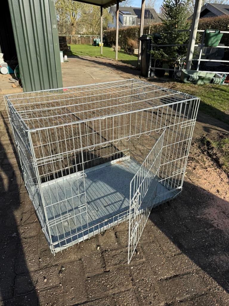 Mooie honden bench 90x60x70, Dieren en Toebehoren, Hondenhokken, Ophalen, Zo goed als nieuw, 75 tot 110 cm, 65 tot 100 cm