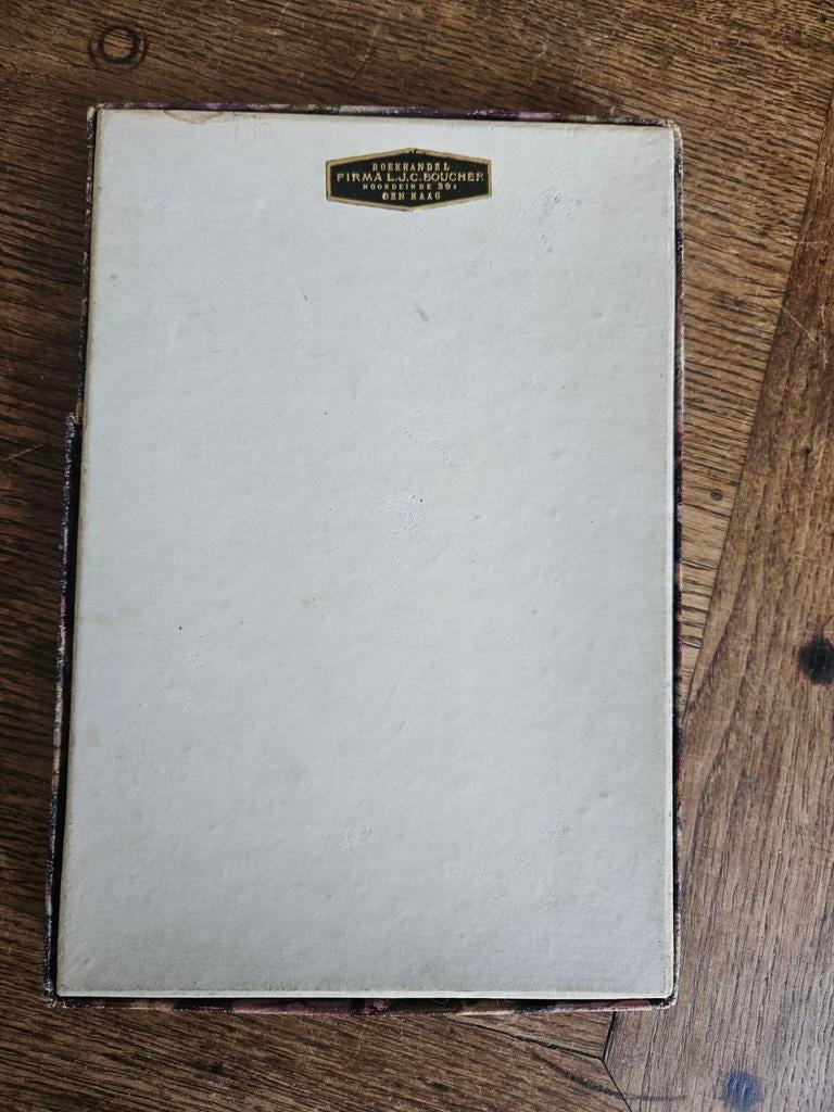 Mooi oud doosje van boekhandel Boucher, Antiek en Kunst, Ophalen of Verzenden