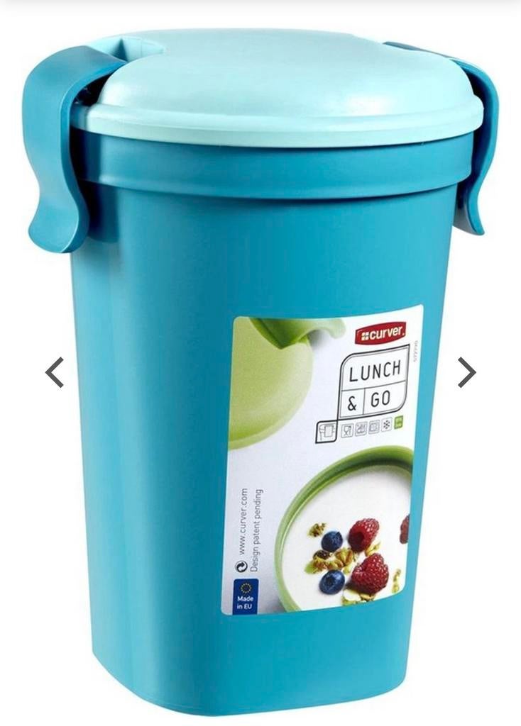 Curver lunch en go beker, Ophalen of Verzenden, Zo goed als nieuw