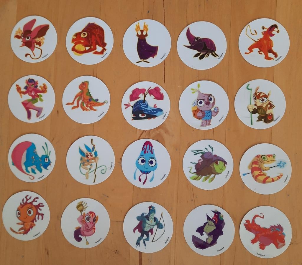 DUNGAN - STICKERS, Ophalen of Verzenden, Zo goed als nieuw