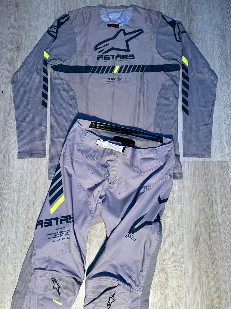 Alpinestars Supertech pak maat 32/XL, Ophalen of Verzenden, Tweedehands, Kinderen, Motorcrosskleding