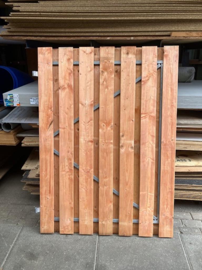 tuindeur/ poort deur red class geimpregneerd 140 cm breed, Ophalen, 100 tot 150 cm, Nieuw, Looppoort
