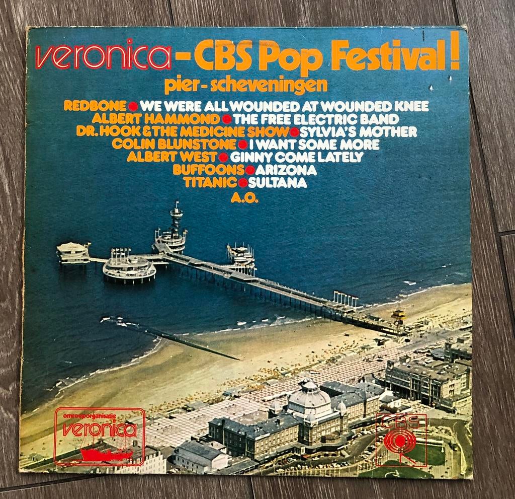 LP - VERONICA CBS Pop Festival ! Pier Scheveningen, Cd's en Dvd's, Vinyl | Verzamelalbums, Ophalen of Verzenden, Gebruikt, 12 inch