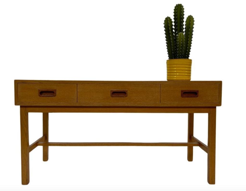 Vintage Dressoir Lowboard Tv Meubel In Eiken Jaren 70 Design