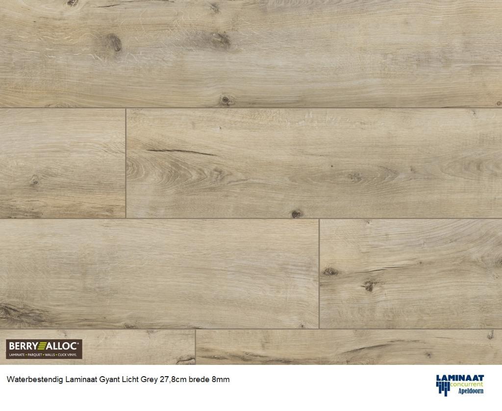 Waterbestendig Laminaat Gyant Licht - Zwaar woon gebruik, 75 m² of meer, Beige, Nieuw, Ophalen of Verzenden