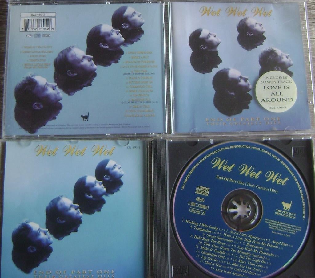 RobbieWilliams/TakeThat/Westlife/GinoVannelli/WilsonPhillips, Ophalen of Verzenden, Zo goed als nieuw