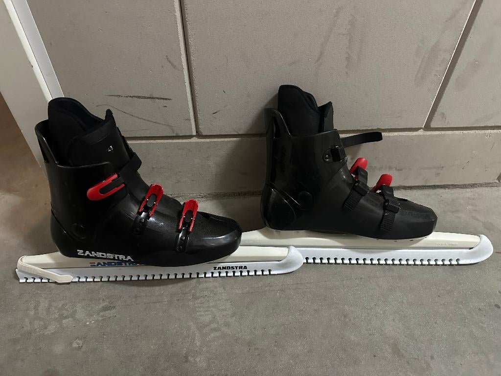 Zandstra Kunststof Schaatsen Maat 43, Ophalen, Zandstra, Zo goed als nieuw, Kunstschaatsen