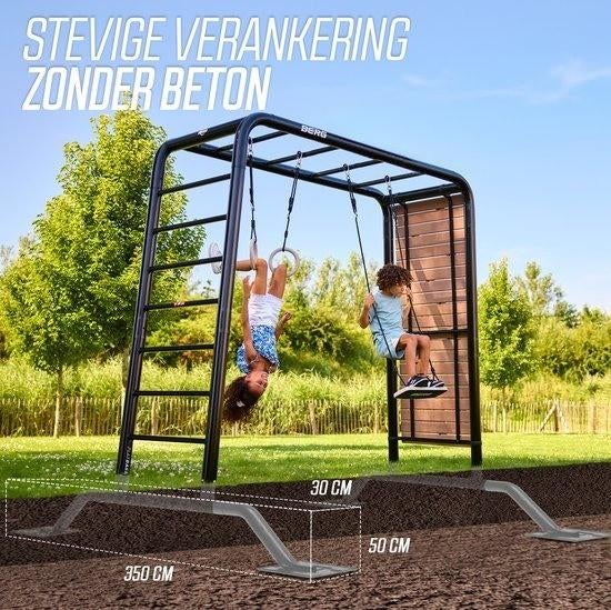 Berg PlayBase klimrek schommel, Ophalen, Schommel, Stevinlaan 2, 6716 WB Ede, Berg Toys
