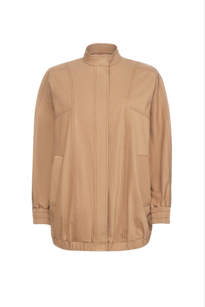 Max Mara Ellade Oversized Bomberjack - Nieuw - Maat M, Ophalen of Verzenden, Nieuw, Maat 38/40 (M), Jasje