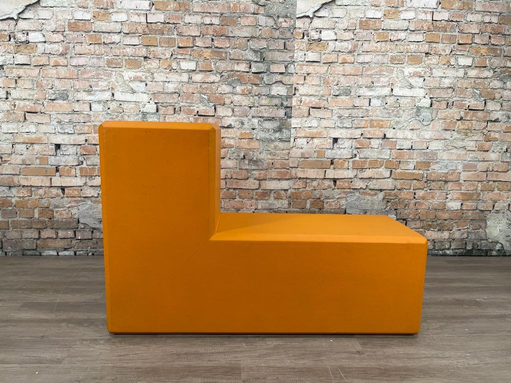 Feek Q-Bee L Bench oranje bij TheReSales, Kunststof, Minder dan 75 cm, Design, Tweepersoons